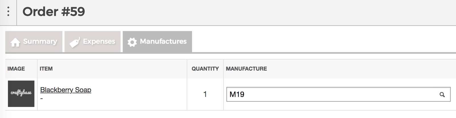 Linking manufactures with orders for CPSC compliance