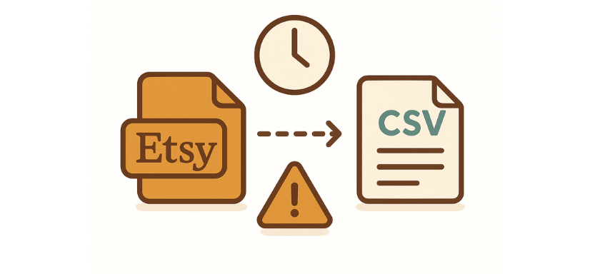 How to Beat Etsy’s 2-Week CSV Export Delay