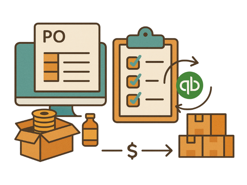 Export Purchase Orders to QuickBooks Instantly