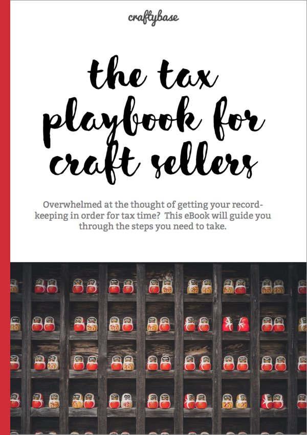 Tax playbook for Handmade Sellers eBook Cover